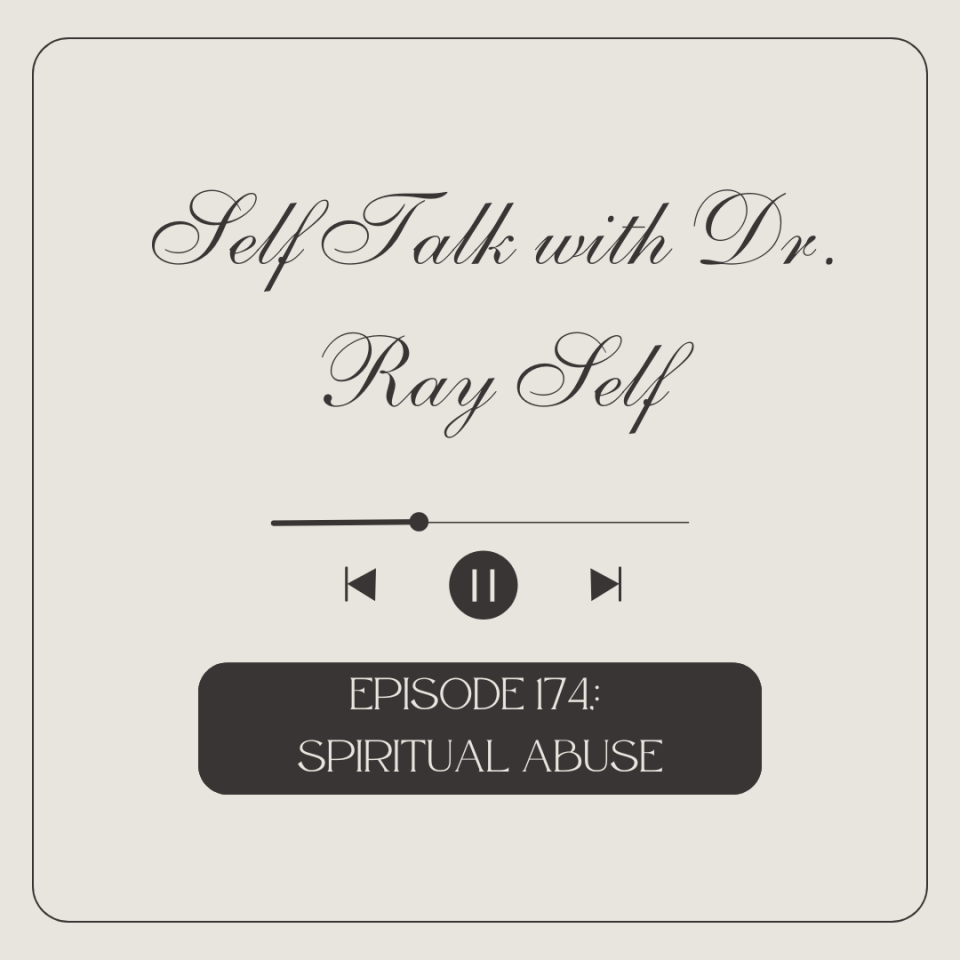 In case you missed it, the next episode of Self Talk with Dr. Ray Self is out!In this episode, Dr. Ray Self will discuss spiritual abuse. During this discussion, you will learn how to identify spiritual abuse and what to do if you find yourself in a spiritually abusive situation. Unfortunately, many Christians have been spiritually abused. They are unable to establish healthy boundaries because the abusers take scriptures out of context and use them to maintain control over the believer. This episode is crucial as you will learn how to set healthy limits for yourself, recognize this harmful manipulation, and discover how to break free.Listen at icmcollege.org/selftalk